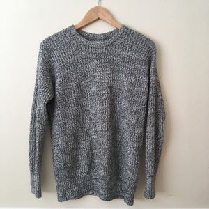 Abercrombie & Fitch Grey Marled Sweater